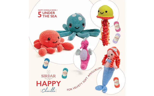 Sirdar Happy Chenille Book 1 - Under The Sea