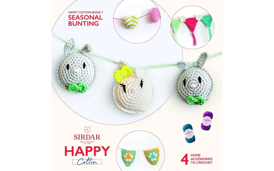 Sirdar Happy Cotton Book 7 - Seasonal Bunting