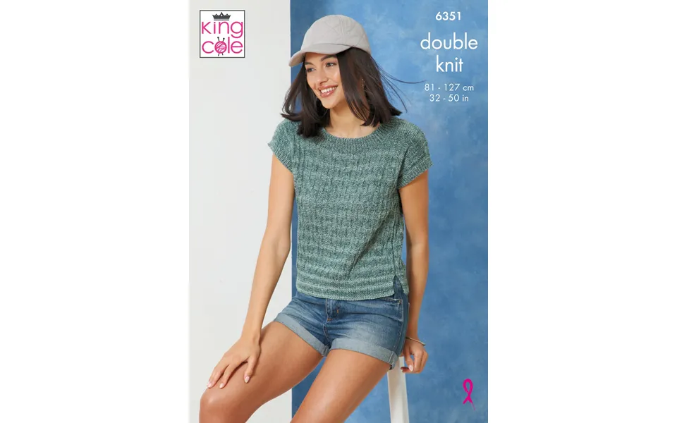 Sweater And Top In King Cole Jamboree Dk 6351