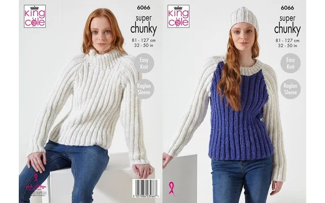 Sweaters And Hat In King Cole Celestial Super Chunky 6066 product image