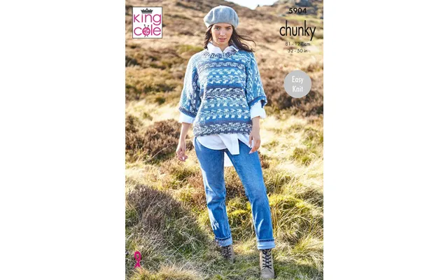 Sweaters In King Cole Nordic Chunky 5904