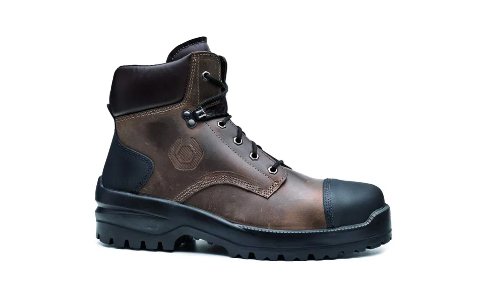 Base Bison Top Platinum Ankle Shoes - Brown Black