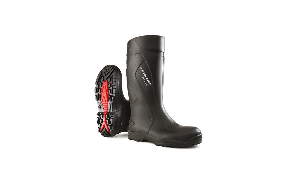 Dunlop Purofort Full Safety Wellington Boot - Black