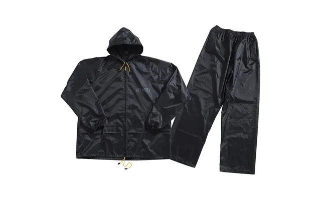 Jcb Black Two-piece Rainsuit - Large product image