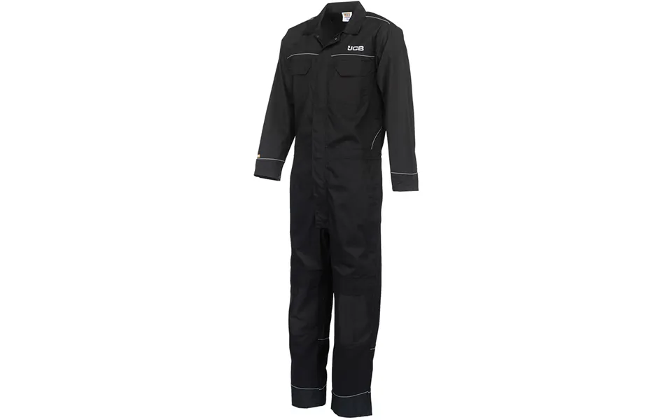 Jcb Trade Coverall Black - Medium
