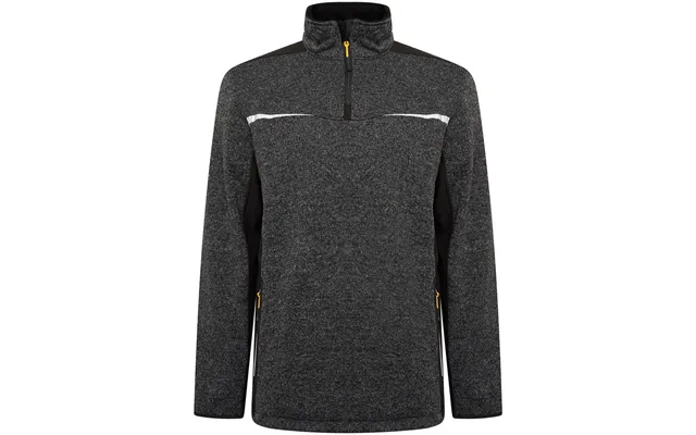 Jcb Trade Elmhurst Ii Grey Quarter Zip Knitted Jumper - Small product image