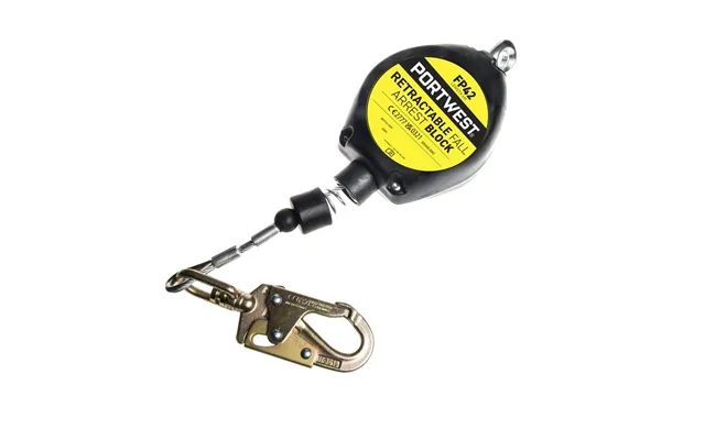 Portwest 6m Retractable Fall Arrest Block - Black