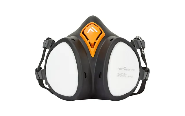 Portwest A2p3 Ready To Use Half Mask - Black