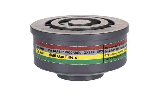 Portwest Abek1 Gas Filter Special Thread Connection - Grey