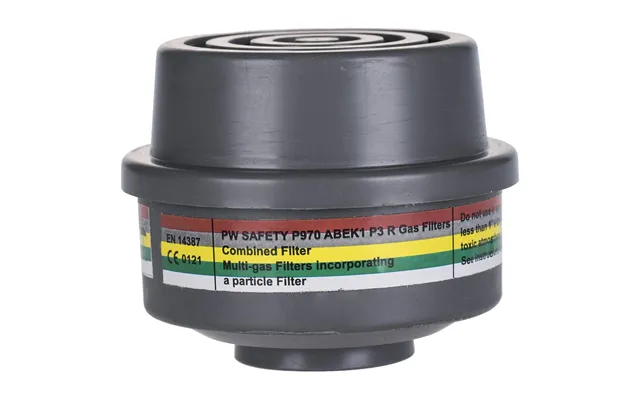 Portwest Abek1p3 Combination Filter Special Thread Connection - Grey