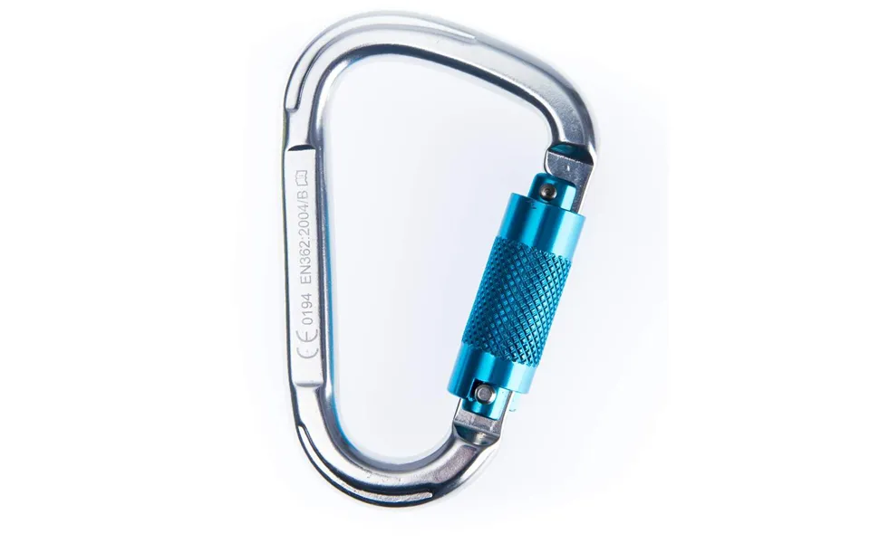 Portwest Aluminium Twist Lock Carabiner - Silver