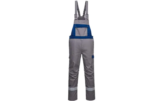 Portwest Bizflame Ultra Two Tone Bib & Brace - Grey product image
