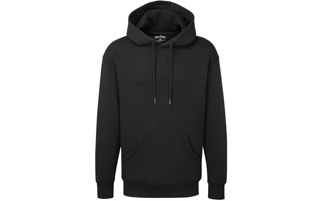 Portwest Branded Embossed Hoodie - Black product image