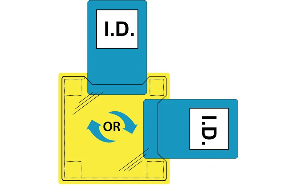 Portwest Dual Id Holder - Sew-on