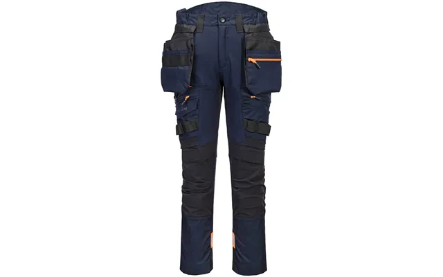 Portwest Dx4 Detachable Holster Pocket Trousers - Navy