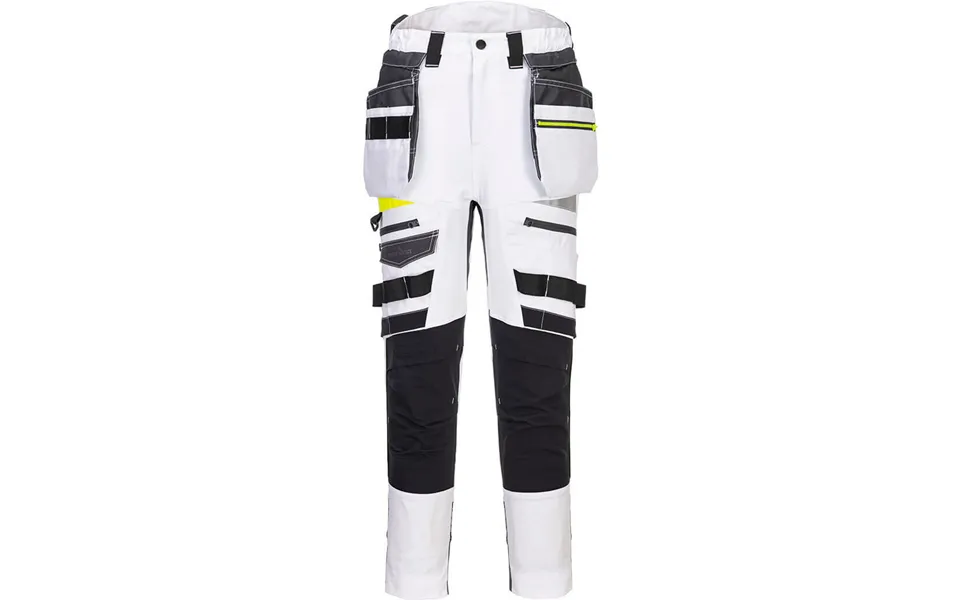 Portwest Dx4 Women's Detachable Holster Pocket Trousers - White