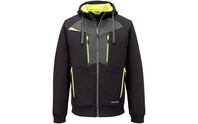 Portwest Dx4 Zipped Hoodie - Black product image