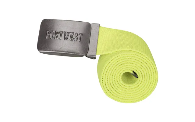 Portwest Elasticated Work Belt - Yellow