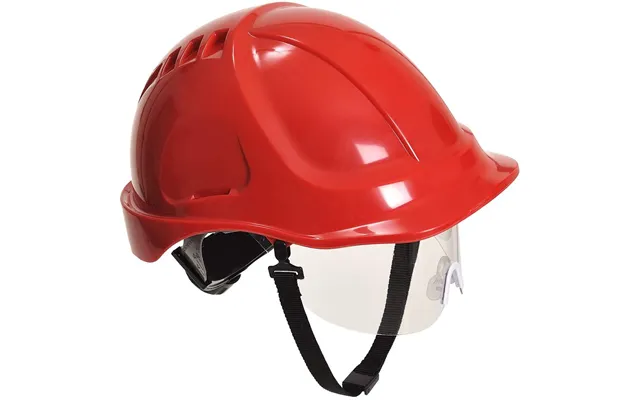 Portwest Endurance Plus Visor Helmet - Red