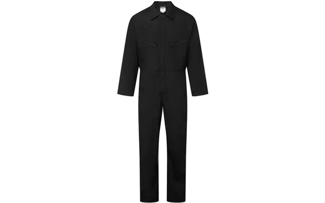 Portwest Es1 Essential Zip Boilersuit - Black product image