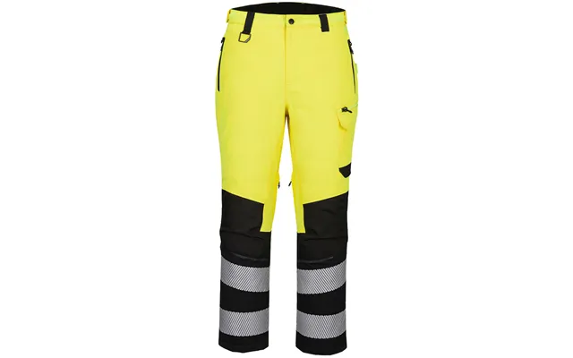 Portwest Ev4 Hi-vis Expedition Trouser - Yellow Black