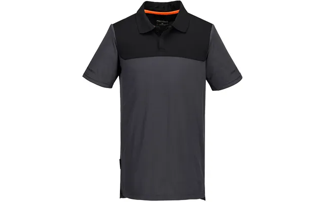 Portwest Ev4 Lightweight Polo Shirt S S - Metal Grey product image