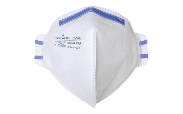 Portwest Ffp2 Fold Flat Respirator - White