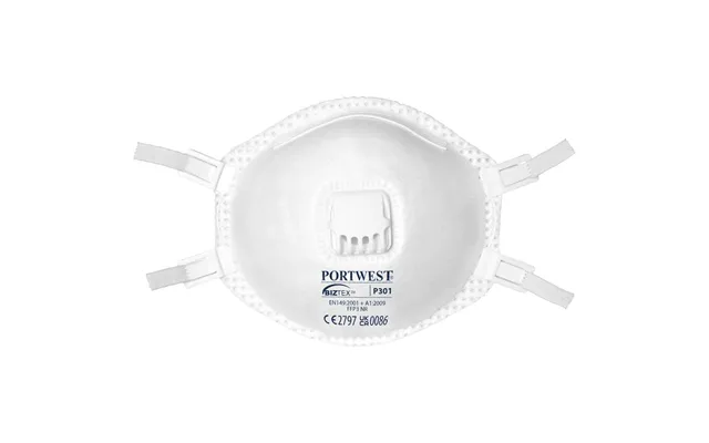 Portwest Ffp3 Valved Respirator - White