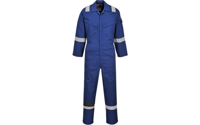 Portwest Flame Resistant Super Light Weight Anti-static Coverall 210g - Royal Blue product image