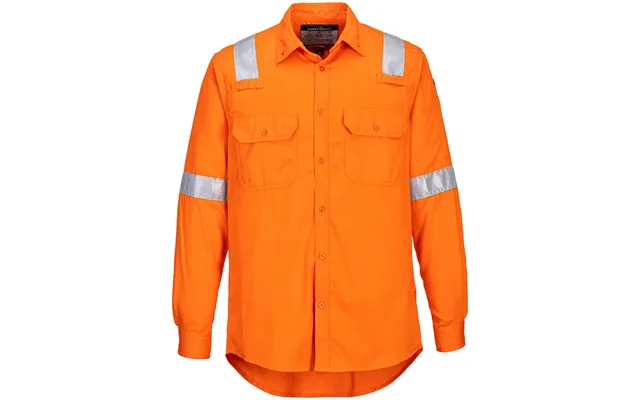 Portwest Fr Lightweight Anti-static Shirt - Orange product image