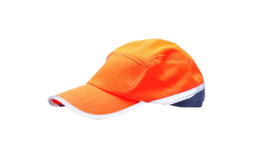 Portwest Hi-vis Baseball Cap - Orange Navy