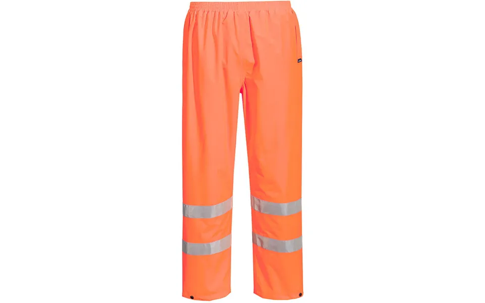 Portwest Hi-vis Lightweight Packable Trousers - Orange