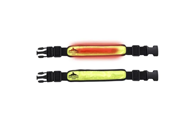 Portwest Illuminated Flashing Armband - Yellow