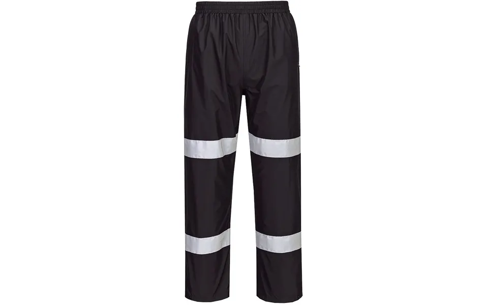 Portwest Iona Enhanced Lightweight Packable Trousers - Black