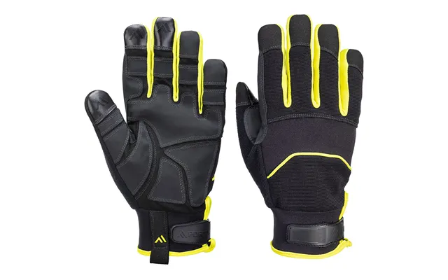 Portwest Needle Resistant Glove - Black Yellow