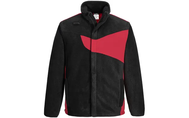 Portwest Pw2 Fleece - Black Red product image