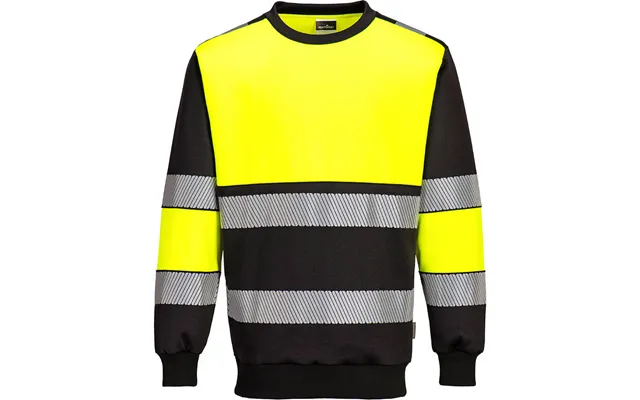 Portwest Pw3 Hi-vis Class 1 Sweatshirt - Yellow Black product image