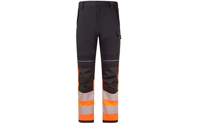 Portwest Pw3 Modaflame Work Hvo Class 1 Fr Trousers - Orange Black