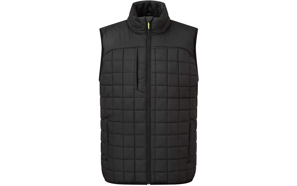 Portwest Pw3 Square Baffle Bodywarmer - Black