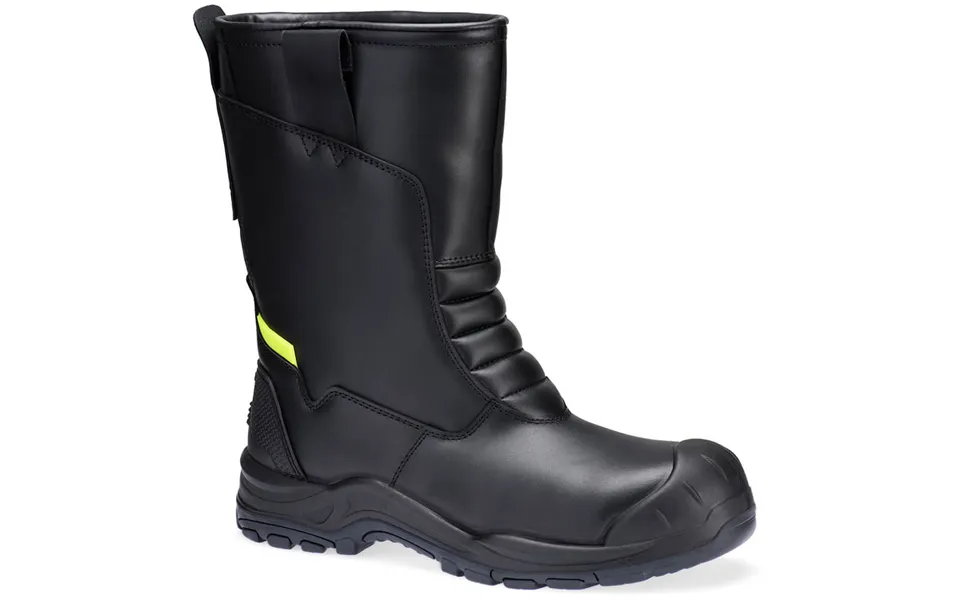 Portwest Steel Leather Winter Rigger Boot S3l Sc Hro Ci Sr - Black