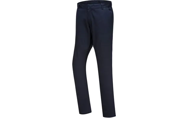 Portwest Stretch Slim Chino Trousers - Dark Navy