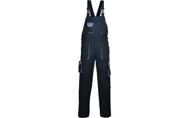 Portwest Texo Contrast Bib & Brace - Black product image
