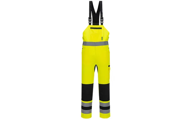 Portwest Wx2 Eco Hi-vis Bib & Brace - Yellow Black product image