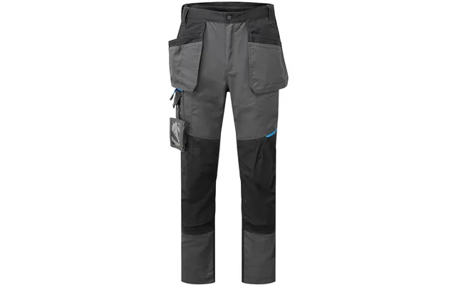 Portwest Wx3 Slim Fit Holster Trousers - Metal Grey