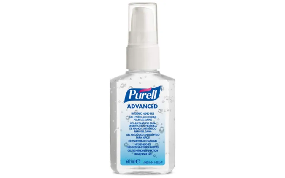Purell Advanced Hygienic Hand Rub 24 X 60ml - Clear