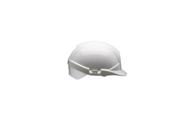 Reflex White Slip Ratchet Helmet With Silver Flash