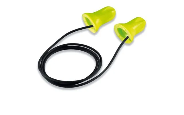 Uvex Hi-com Corded Disposable Earplugs - Green