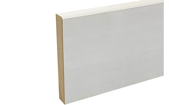 Modern Chamfered 2x2 18mm X 119mm X 2400mm Primed