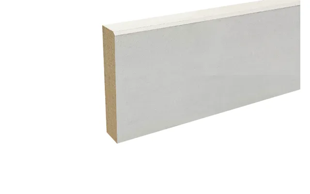 Modern Chamfered 2x2 18mm X 57mm X 2400mm Primed