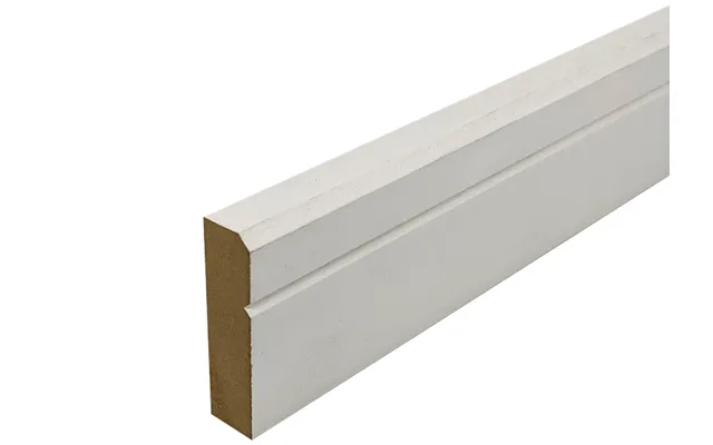 Modern Chamfered & Single V Grooved Type 2 18mm X 57mm X 2400mm Primed